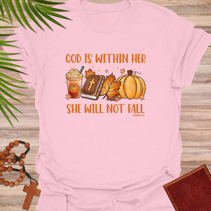 Fall God is within her